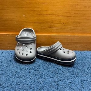 Baby Boys Grey Crocs